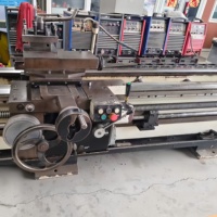 Mesin Bubut Manual Tugas Berat DMTG CW6263E, Mesin Bubut Logam Presisi Tinggi dengan Alas Cor Padat untuk Pemesinan Poros