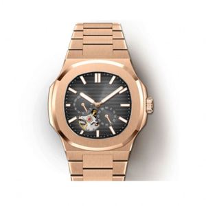 Montre automatique de luxe en or de haute qualité avec moissanite, tourbillon, montres mécaniques pour hommes, montres-bracelets lumineuses, étanches - Product Image 3