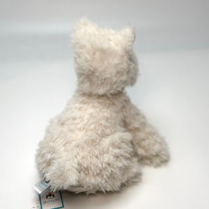 Peluche chiot West Highland White Terrier Jelly Cat pour le soulagement du stress avec rembourrage en coton PP et techniques de lavage - Product Image 3