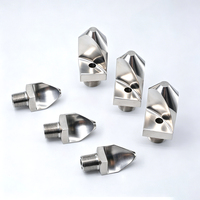 Buse à angle étroit série P durable en acier inoxydable 304 à fort impact pour le contrôle de la mousse et le nettoyage des bandes en procédure de fabrication du papier