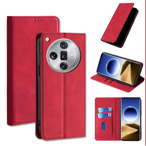 Pour <span class=keywords><strong>OPPO</strong></span> <span class=keywords><strong>Find</strong></span> X7 X6 X5 <span class=keywords><strong>X3</strong></span> X2 Ultra Pro Lite <span class=keywords><strong>Neo</strong></span> étui avec fente pour carte couverture luxe Flip PU cuir magnétique étui de téléphone portable - Product Image 1