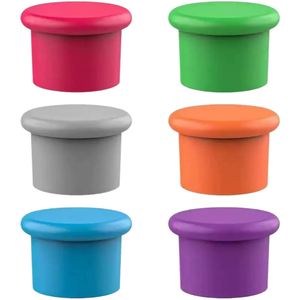 Food Safe Silicone Wine Bottle <b>Stoppers</b> Reusable Preservation Sealing Caps Silicone Wine Plugs Leak-Proof Design for Daily Use - Product Image 5
