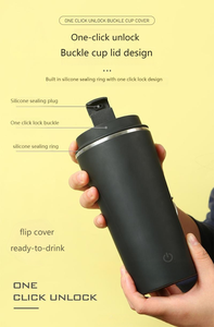 Portable Magnetic Automatic Stirring Coffee Cup with <strong>Protein</strong> Powder Water Cup <strong>Gift</strong> - Product Image 5