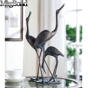 Gietijzeren Tuin Metalen Vogelkraan Ornament Voor Huisdecoratie - Product Image 2
