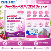 Capsules Probiotiques OEM pour Femmes avec Canneberge 15 Milliards pour l'Équilibre Féminin, le Bien-être Digestif et le Soutien à la Ménopause – Marque Privée