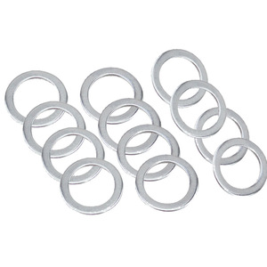 Arandelas de acero inoxidable para pedales de bicicleta, almohadillas para pedales de plataforma de bicicleta de montaña, almohadillas duraderas de acero inoxidable 304 - Product Image 1