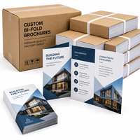 Impression de brochures personnalisées à deux volets |   Flyers personnalisés sur le profil de l'entreprise, dépliants d'introduction de produits et brochures publicitaires