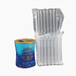 Sac gonflable de colonne d'air de bulle d'emballage de Film protecteur en plastique transparent de PE PP PA pour la livraison imperméable de lait en poudre - Product Image 1