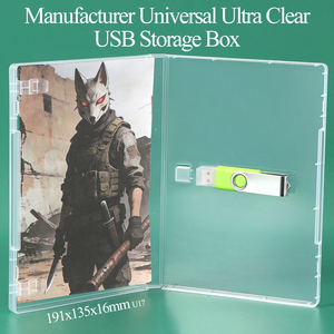 Boîte universelle transparente SUNSHING pour clés USB – Étui de protection pour clés flash USB (lot de 1) - Product Image 1