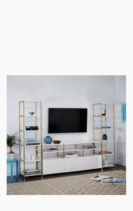 Nordic Golden Multilayer <strong>Shelves</strong> Living Room <strong>Bedroom</strong> Iron Bookshelf Simple Decorative Display Rack - Product Image 4