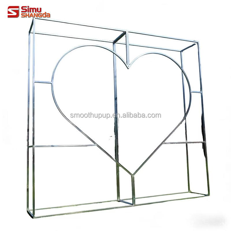 2-layer heart Stand---2.8m height*3m width