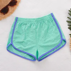 Custom Designer Quick Dry Polyamide Compression Kids Beach Swim Shorts For Summer