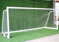 But de football mobile en aluminium pour 5/7/11 personnes, durable, avec emballage personnalisable, rebondisseur de football
