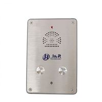 Interphone vidéo industriel SIP Téléphone IP filaire Design téléphonique pour la maison ou le bureau