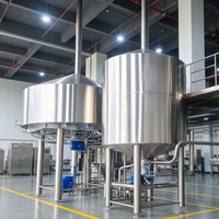 Équipement de fermentation Hermann 1000L pour système de brassage de bière avec contrôle PLC, garantie de 6 ans, 110-330V