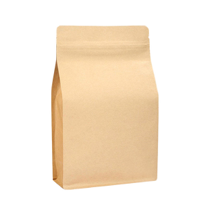 Emballage de bonbons <span class=keywords><strong>mini</strong></span> stratifié eco doypack fenêtre carré de qualité à fond plat <span class=keywords><strong>sac</strong></span> en papier <span class=keywords><strong>kraft</strong></span> brun - Product Image 6