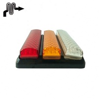 Feu arrière LED multifonction étanche 12V universel pour véhicules utilitaires (feu stop, clignotant, marche arrière)