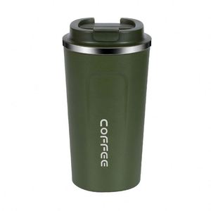 Taza Termo Personalizada de Acero Inoxidable 304 de 380 ml/510 ml, con Recubrimiento en Polvo, Ecológica, Libre de BPA, para Café, Leche, con Tapa - Product Image 4