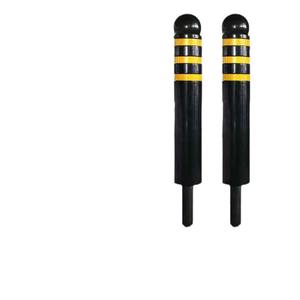 Bolardos de Goma Negros y Amarillos 699, Barreras de Seguridad para Enterrar e Instalar en Estaciones de Servicio, Estacionamientos Subterráneos y Comunidades - Product Image 5