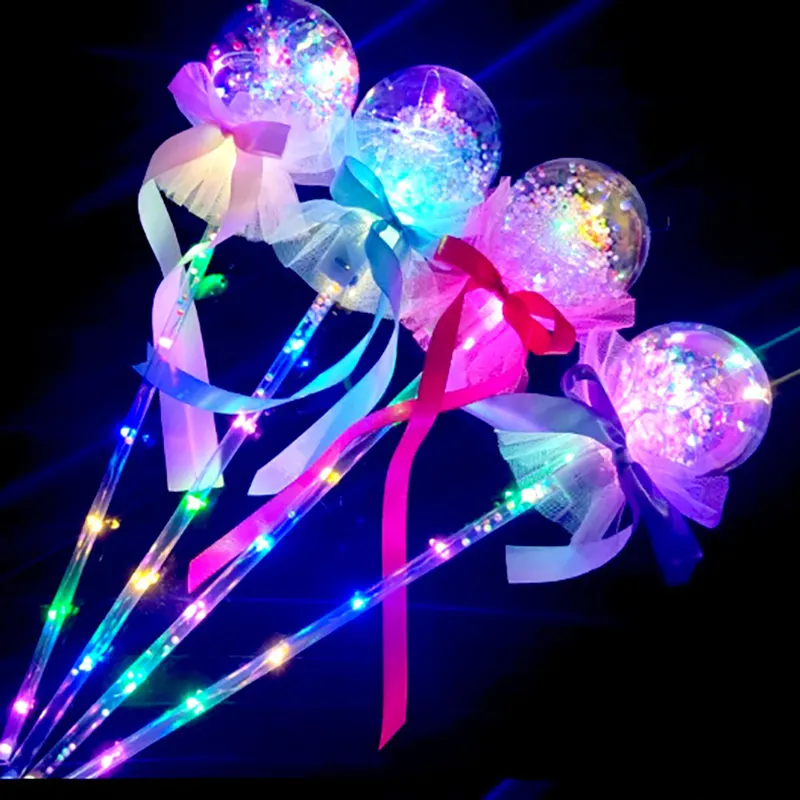 क्रिसमस लाइट्स एलईडी स्टिक फेयरी लाइट्स रंगीन चमकदार खिलौना स्टाररी फ्लैशिंग स्टिक