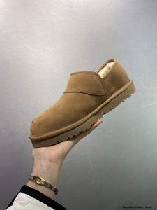 Chaussures d'hiver chaudes pour femmes, chaussures décontractées en fourrure douce à plateforme épaisse pour hommes, pantoufles, bottes - Product Image 2