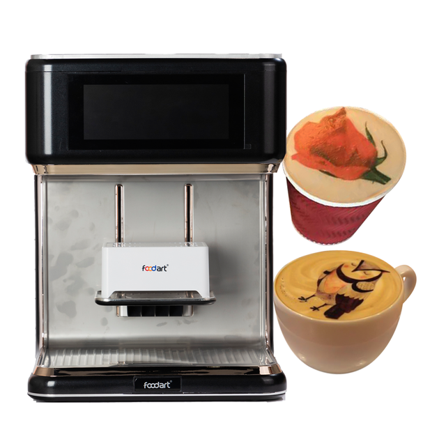 Automatic Edible Ink Coffee Printer Latte Art Printer for Cappuccino, Coffee and Cakes