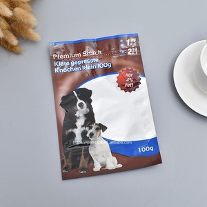 Bolsa de Plástico con Cierre Zip Personalizada y Reciclable para Refrigerios para Mascotas, Golosinas para Perros, Chicle y Empaque de Alimentos para Mascotas - Product Image 5