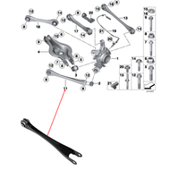 KPYX 33326792525 Suspension arrière et bras de support de bras oscillant F20 F30 F35