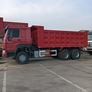 Truk sampah Dump Truck 10 roda ekspor, truk kargo mobil terowongan kanan kendaraan teknik tambang manual - Product Image 4