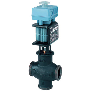 Siemens Solenoid Control Valve 230 <b>V</b> AC Water 0-10 <b>Bar</b> Logarithmic Flow For Voltage Regulation - Product Image 4