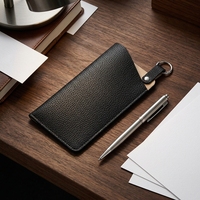 Nouvelle Pochette à Lunettes en Cuir Véritable 2026 – Étui de Rangement Portable pour Lunettes de Soleil