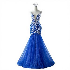 ชุดราตรียาวสำหรับผู้หญิง ดีไซน์หรูหรา เหมาะสำหรับงานแต่งงาน งานพรอม งานเลี้ยงต้อนรับ และโอกาสพิเศษ - Product Image 4