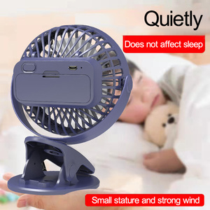 Ventilador Usb portátil para mesas de interior y exterior, ventilador de Clip con velocidad uniforme, regalo, 2022 - Product Image 4