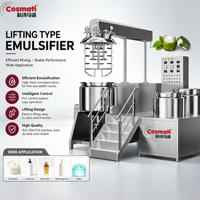 Mélangeur émulsifiant sous vide industriel Cosmati, homogénéisateur, machine de mélange pour la fabrication de crèmes cosmétiques, soins de la peau, crème pour le visage, lotion pour le corps