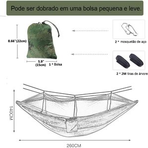 Joyfox xách tay có thể gập lại cây Net nhanh chóng thiết lập ngụy trang cắm trại ngủ net với muỗi Net bông túi - Product Image 5