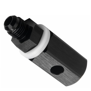 Válvula de Ventilación para Tanque de Combustible de Aluminio AN6 AN8 AN10, Conector de Seguridad Roscado Negro MG26 - Product Image 2