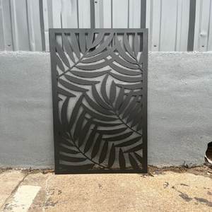 カスタムガーデンメタルレーザーカットスクリーンウォールラティスフェンシングプライバシーアルミフェンスパネル - Product Image 3