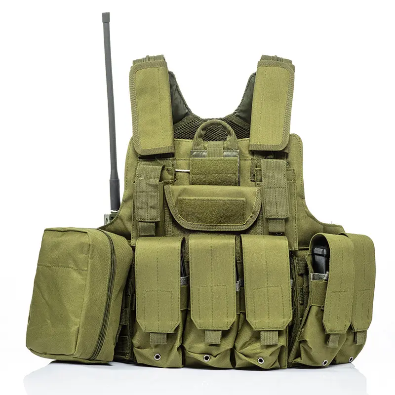 Giubbotto tattico Molle Camo Multi funzionale personale in Nylon attrezzature di salvataggio personale di difesa personale