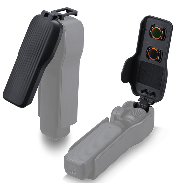 K&F Concept Camera Cap Screen Lens Guard Soft Inner Hard Case Gimbal Lens Protective Cover for DJI Osmo Pocket 3 Accessories