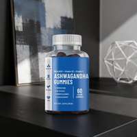 Gummies véganes sur mesure pour l'amélioration des fessiers, complément de soutien beauté, 60 unités, qualité alimentaire pour femmes adultes