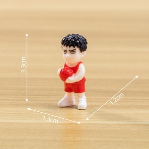 ตุ๊กตาเรซิ่นจิ๋วตกแต่งบ้านตุ๊กตา ตุ๊กตาบาสเก็ตบอล ของตกแต่ง DIY สำหรับรถยนต์และโต๊ะทำงาน - Product Image 6