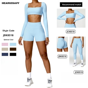 Wholesalers Custom LOGO Casual Sportswear High Waist Workout Running Biker <strong>Shorts</strong> <strong>for</strong> <strong>Women</strong> Gym Fitness Wear - Product Image 2