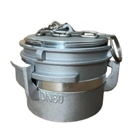 20 ans de vente directe d'usine Raccord rapide français en aluminium Guillemin mâle DN80 Raccords de tuyauterie sans loquet