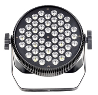 Projecteur PAR fin RGBW 120W 54 LED pleine couleur avec contrôle DMX512 7000K pour soirées disco/mariages/bars