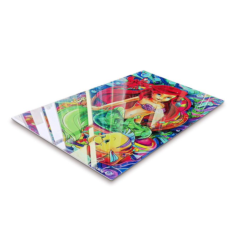Luxury Fine Metal Art Prints 12x 18 Inch Glossy Dye Sublimation Aluminum Print Custom Large Size HD Metal Print