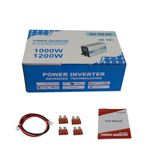 Onduleur de puissance 1000W à onde carrée sinusoïdale modifiée 1kw, convertisseur de <span class=keywords><strong>12</strong></span>/24/48 v à AC 110, 220, <span class=keywords><strong>230</strong></span> v - Product Image 6