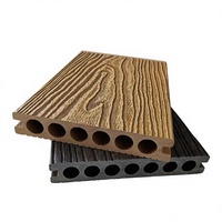 Planche de terrasse en composite WPC imperméable et antidérapante pour l'extérieur, revêtement de sol pour piscine, terrasse en bois-plastique multicolore pour patio et bord de piscine