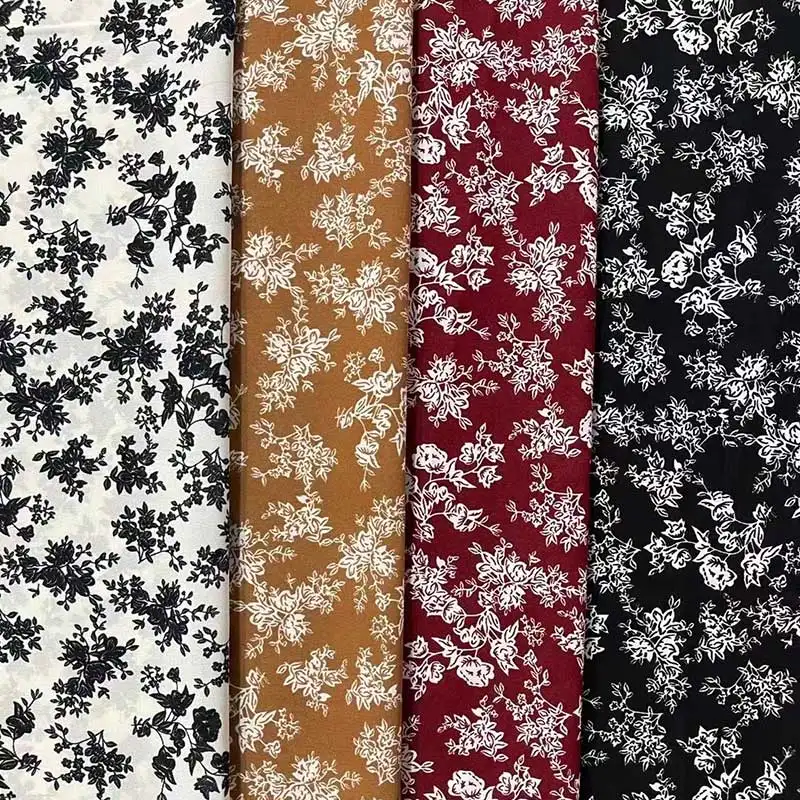 เข้ามาใหม่หดทนธรรมดาผ้าชีฟองพิมพ์ผ้า Jacquard โพลีเอสเตอร์แปนเด็กซ์