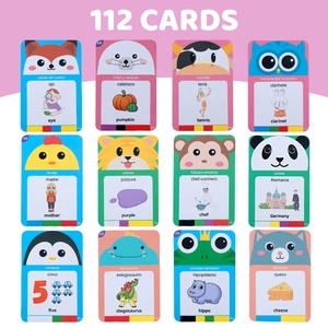 Machine d'apprentissage en plastique, jouet éducatif avec tableau de lecture et de dessin, insertion de cartes, prend en charge <span class=keywords><strong>l</strong></span>'anglais, le russe, <span class=keywords><strong>l</strong></span>'<span class=keywords><strong>espagnol</strong></span> - Product Image 3