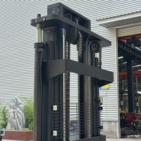 Gerbeur électrique autopropulsé de 1 à 2 tonnes avec fonction de levage initial pour la montée de rampes et le passage sur terrains accidentés, idéal pour l'utilisation en entrepôt, durable
